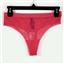 Natori Bliss Allure Lace Thong Hibiscus One Size New Panty 771303