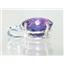925 Sterling Silver Pendant, Natural Amethyst, SP018