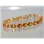 B002, Citrine, Gold Bracelet