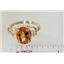 10K, 14K or 18K Gold Angel Ring, Citrine, R154