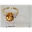 10K, 14K or 18K Gold Ladies Ring, Citrine, R123