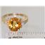 10K, 14K or 18K Gold Ladies Ring, Citrine, R136