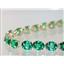 B003, Russian Nanocrystal Emerald Gold Bracelet