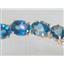 B003, Neptune Garden Topaz, Gold Bracelet