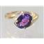 10K, 14K or 18K Gold Ladies Ring, Amethyst, R186