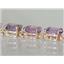 B003, Quantum Cut Amethyst Gold Bracelet