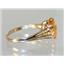 10K, 14K or 18K Gold Ladies Ring, Citrine, R280