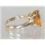 10K, 14K or 18K Gold Ladies Ring, Citrine, R055