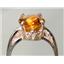10K, 14K or 18K Gold Ladies Ring, Citrine, R055