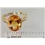 10K, 14K or 18K Gold Ladies Ring, Citrine, R055