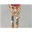 10K, 14K or 18K Gold Angel Ring, Created Ruby, R154