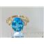10K, 14K or 18K Gold Angel Ring, Swiss Blue Topaz, R154