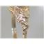 10K, 14K or 18K Gold Angel Ring, Twilight Fire Topaz, R154