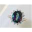 10K, 14K or 18K Gold Ladies Ring, Mystic Fire Topaz, R283