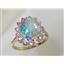 10K, 14K or 18K Gold Ladies Ring, Mercury Mist Topaz, R283