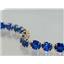 B003, Created Sapphire Gold Bracelet