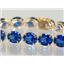 B003, Created Sapphire Gold Bracelet
