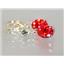 14k Gold Leverback Earrings, Created Padparadscha Sapphire, E007