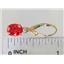 14k Gold Leverback Earrings, Created Padparadscha Sapphire, E007