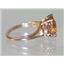 10K, 14K or 18K Gold Ladies Ring, Twilight Fire Topaz, R132
