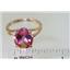 10K, 14K or 18K Gold Ladies Ring, Twilight Fire Topaz, R132