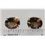 14k Gold Post Earrings, Smoky Quartz, E102