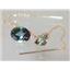 14k Gold Threader Earrings, Mystic Fire Topaz, E105