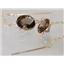 14k Gold Threader Earrings, Smoky Topaz, E105