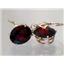 14k Gold Leverback Earrings, Mozambique Garnet, E207