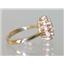 10K, 14K or 18K Gold Ladies Ring, Mercury Mist Topaz, R235