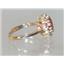 10K, 14K or 18K Gold Ladies Ring, Twilight Fire Topaz, R235