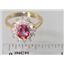10K, 14K or 18K Gold Ladies Ring, Twilight Fire Topaz, R235