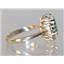 10K, 14K or 18K Gold Ladies Ring, Russian Nanocrystal Emerald, R235