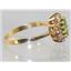 10K, 14K or 18K Gold Ladies Ring, Peridot, R235