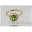 10K, 14K or 18K Gold Ladies Ring, Peridot, R235