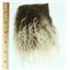3" sq brown with beige tips curly 4-5"  tibetan lambskin corner seam 26849