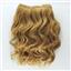 Ginger gold #17 wavy mohair weft coarse 6-8" x100" 25829 HP