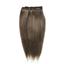 Light mouse brown straight mohair weft coarse 6- 8" x 50" 25913 QP