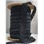 non slip silicone grip elastic stretch lace Black 20 yds x 1 " 26895