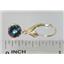 14k Gold Leverback Earrings, Mystic Fire Topaz, E011