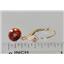 14k Gold Leverback Earrings, Twilight Fire Topaz, E011