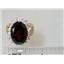 10K, 14K or 18K Gold Ladies Ring, Mozambique Garnet, R270