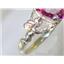 Pure Pink Topaz, 925 Sterling Silver Ring, SR154