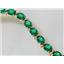 B002, Russian Nanocrystal Emerald, Gold Bracelet
