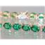 B002, Russian Nanocrystal Emerald, Gold Bracelet