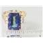 10K, 14K or 18K Gold Ladies Ring, Mystic Fire Topaz, R201