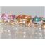 B003, Pink, Twilight & Mystic Topaz Gold Bracelet