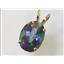 P084, Mystic Fire Topaz 14k Gold Pendant