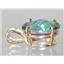 P084, Mystic Fire Topaz 14k Gold Pendant