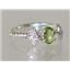 SR192, Peridot, 925 Sterling Silver Ring